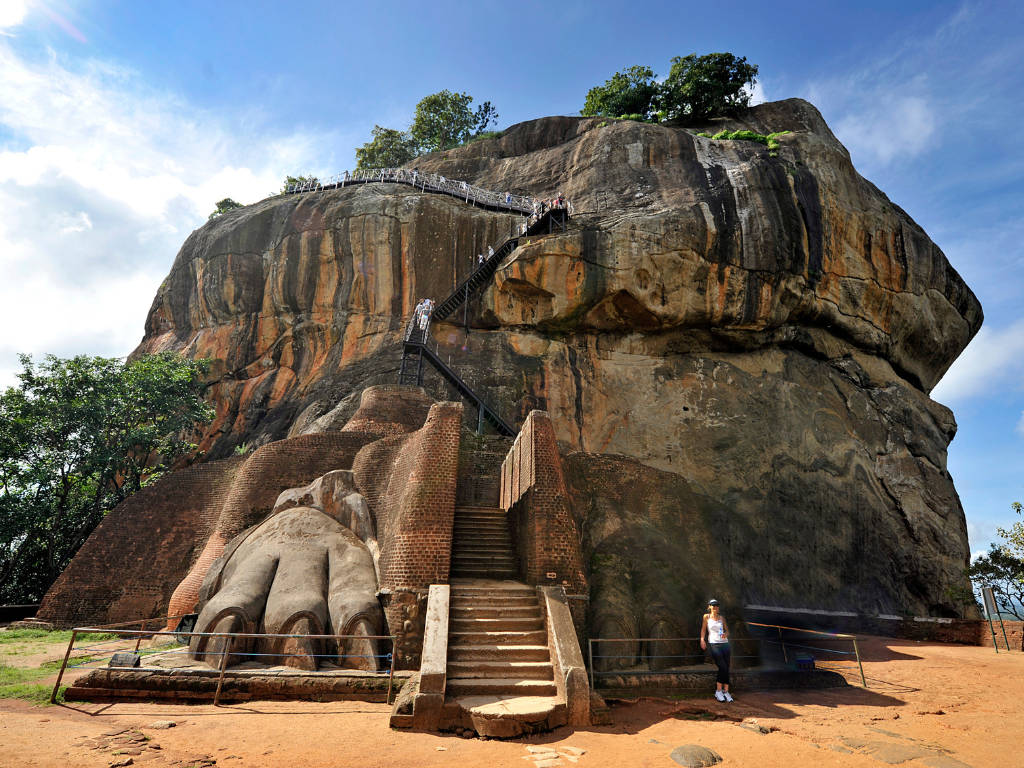 La roccaforte Sigiriya