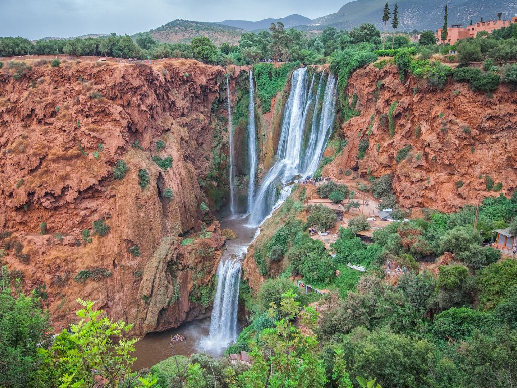 Le cascate di Ouzoud in Marocco